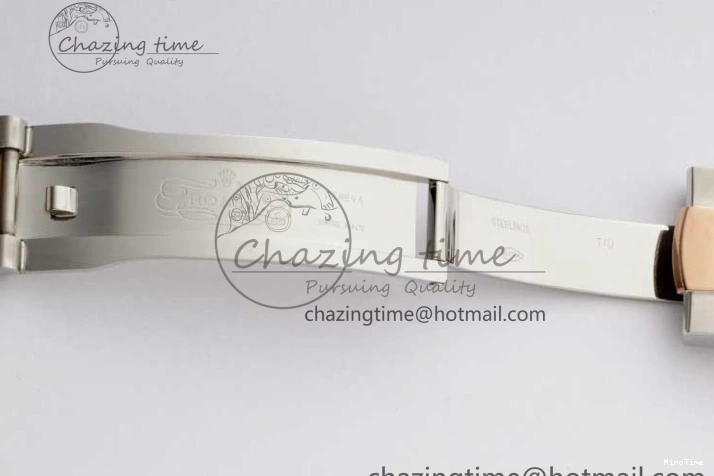 MiroTime 0508 Seasonal DateJust 36mm SS RG DIWF 1:1 Best Edition 904L Steel White Stick Dial on Jubilee Oyster SA 2306